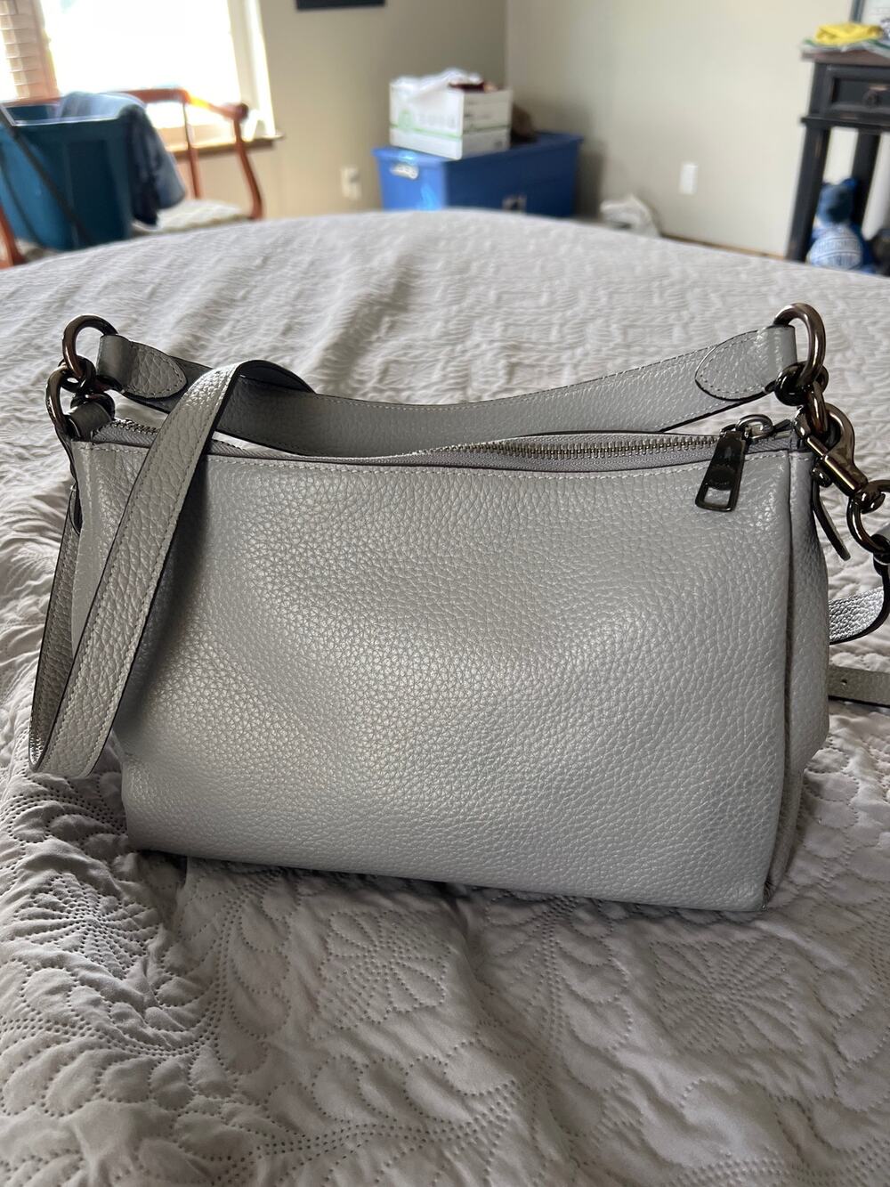 Coach soft pebble leather Shay crossbody.